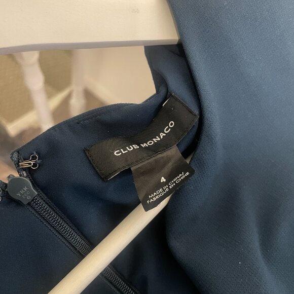 Club Monaco Klauss Jumpsuit in Canyon Blue in Size 4 - Picture 10 of 14